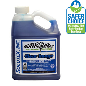 SUPERCHARGED SYSTEM CLEAR IMAGE GLASS CLEANER CLEANING
