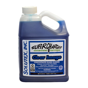 SUPERCHARGED SYSTEM CLEAR IMAGE GLASS CLEANER CLEANING