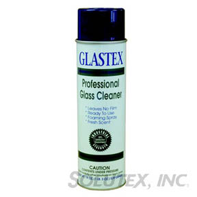 GLASTEX GLASS CLEANER 12 CANS/CASE  19 OZ CANS