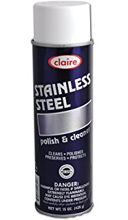 STAINLESS STEEL CLEANER
12 CNS/CS -CLAIRE BRAND #841 
OIL BASED