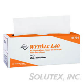 WYPALL L40 POP UP BOX 100 WIPES/BOX 9 BOXES/CASE