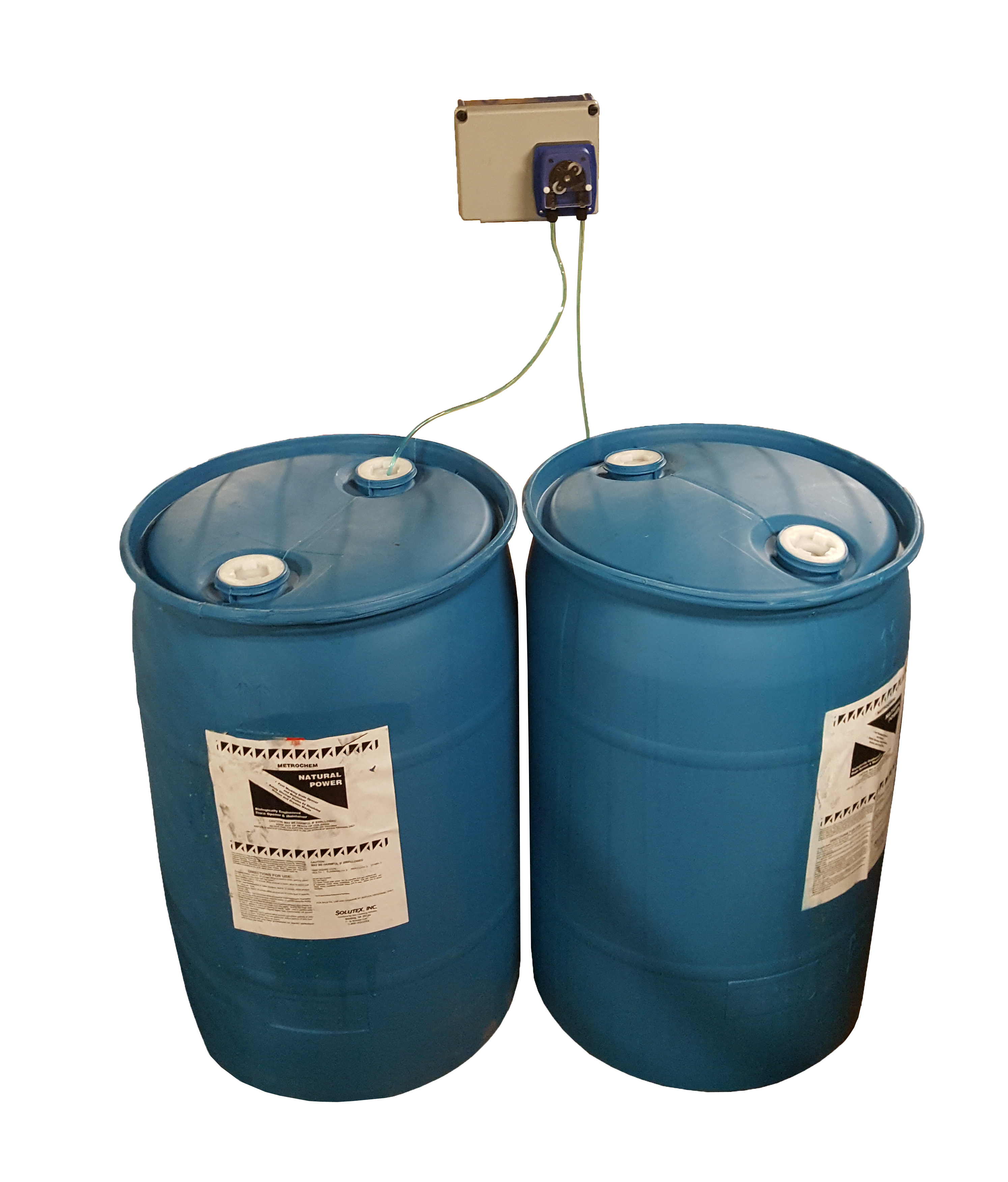 ENZYME DRAIN PUMPING SYSTEM  (BATTERY POWERED)