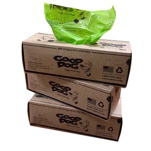 GOOD DOG - DOG WASTE BAGS  200/RL 10RL/CS 2000/CS
