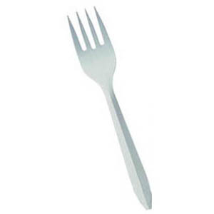 MEDIUM WEIGHT PLASTIC FORKS 1000/CS