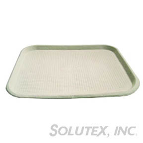 TURRET WHITE SERVING TRAY 12 X 9&quot; 250/CASE