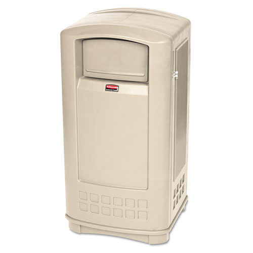 FG9P9000 PLAZA JR. CONTAINER 35 GAL BEIGE