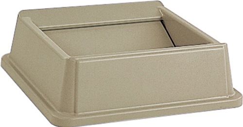 RM2664 BEIGE UNTOUCHABLE SQUARE SWING LID (FOR 3958 &amp;