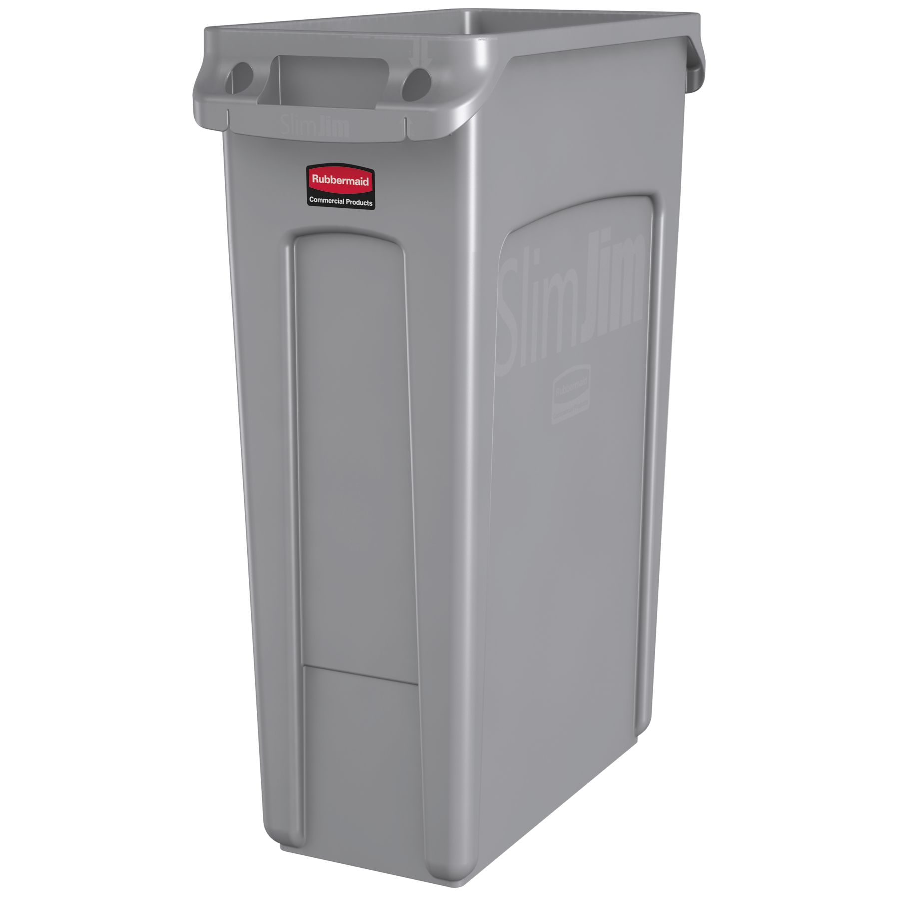 SLIM JIM WASTE CONTAINER RM3540 GRAY