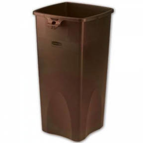 RM3569-88 BROWN 23GL UNTOUCHABLE SQUARE CONTAINER
