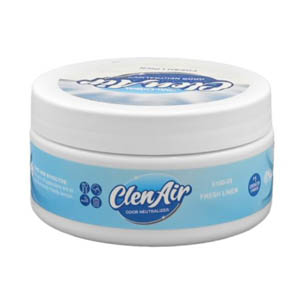 CLENAIR DEODORIZER FRESH LINEN 
1/2LB GELTUB (12 TUBS / CASE)