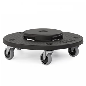 RUBBERMAID BRUTE DOLLY ROUND  FITS 32, 44, AND 55 GAL 
