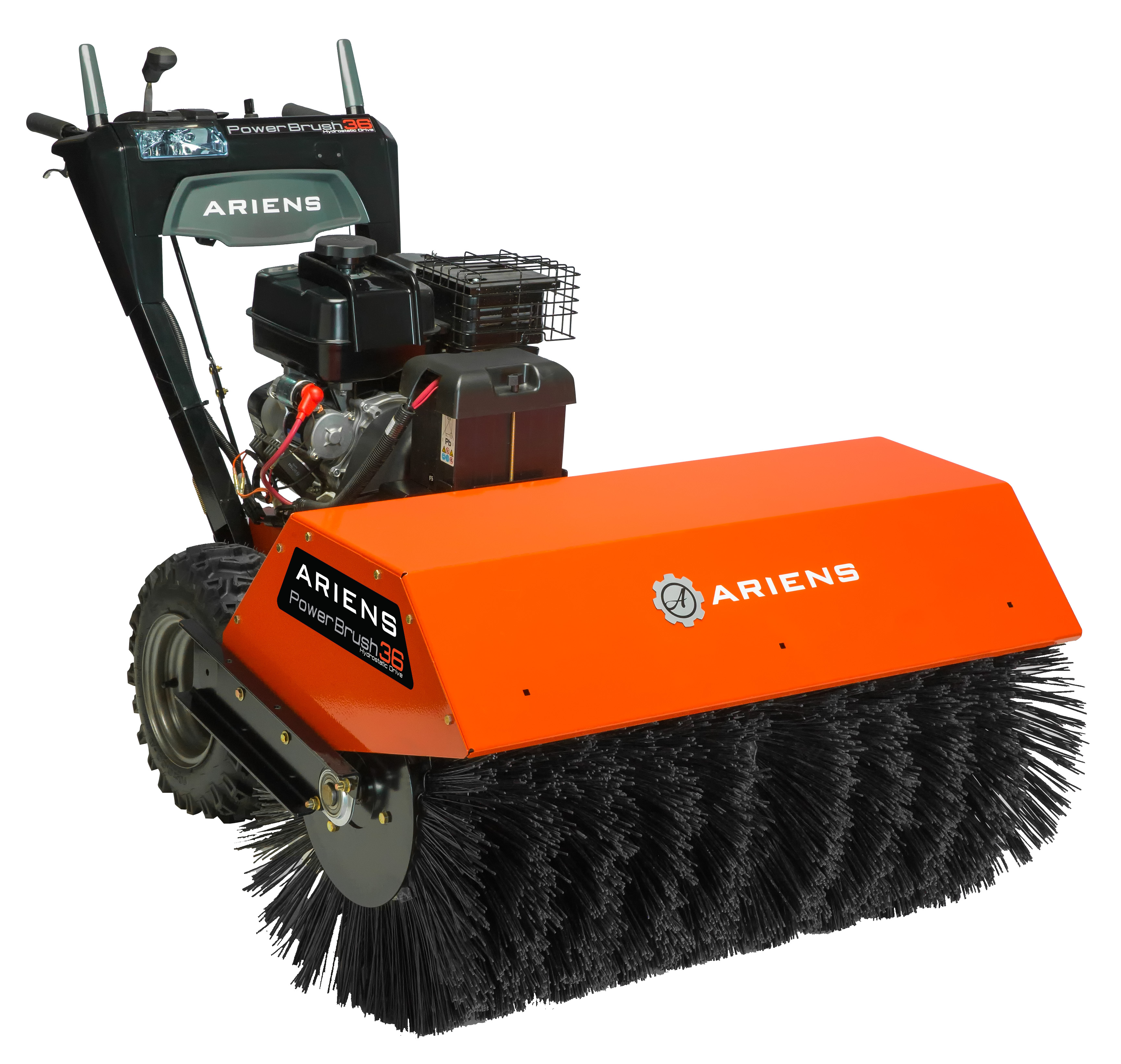 ARIENS SNOW/POWER BRUSH 
36&quot; 120V ELECTRIC START,
265CC ALL-SEASON SUBURU
ENGINE, 36&quot; CLEARING WIDTH,
COMMERCIAL GRADE HANDLE BAR
CARB-COMPLIANT 926087